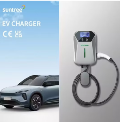 מטען רכב חשמלי Suntree 22kW | עמדת טעינה חכמה לבית ולעסק